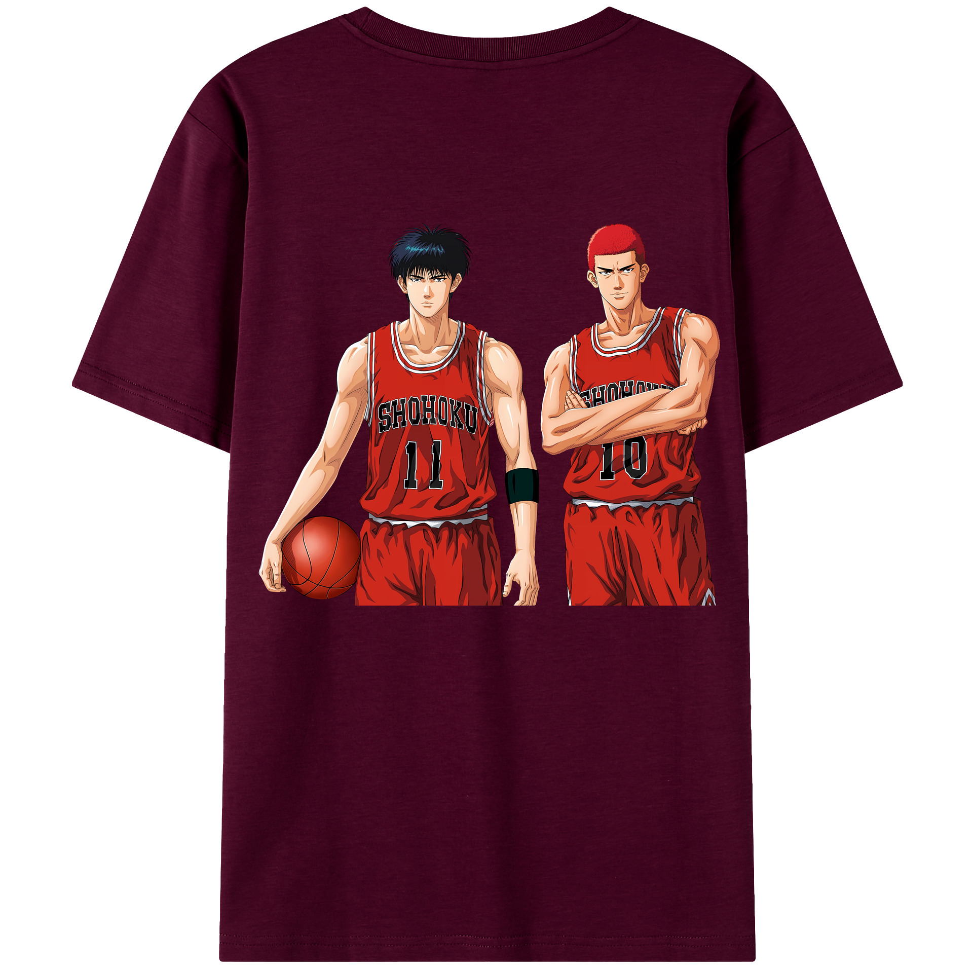 （画像用） SLAM DUNK／スラムダンク レディース半袖Tシャツ(バックプリント)